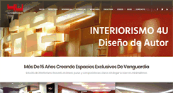 Desktop Screenshot of interiorismo4u.com
